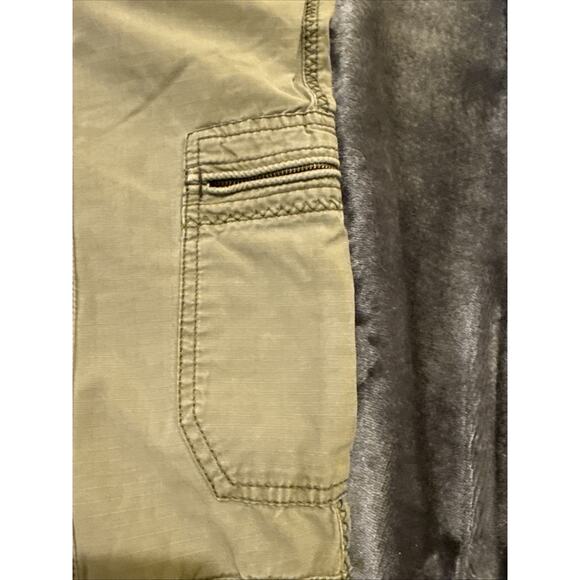 Eddie Bauer-Womens Cargo Crop Lightweight Pants-Size 12 Tall-Olive Green - Picture 5 of 14